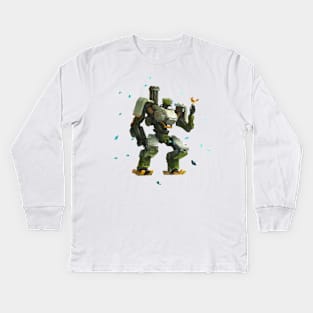 FAN SERIES : Overwatch Bastion Kids Long Sleeve T-Shirt